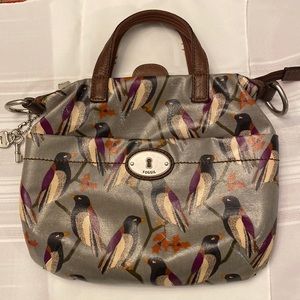 *🎉💕Host Pick🎉💕* Gray Fossil Key Per Bird Bag